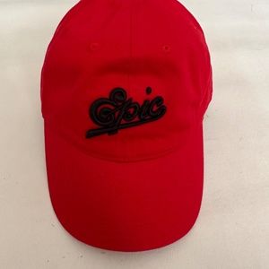 Epic Logo #BEEPIC Tag Ter Baseball Cap Hat